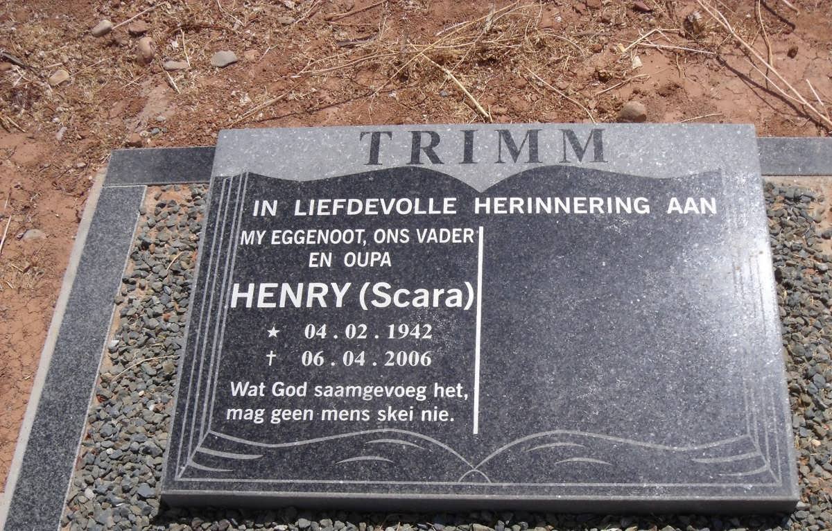 TRIMM Henry 1942-2006