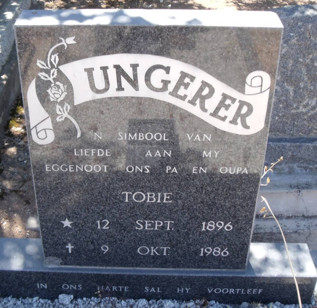 UNGERER Tobie 1896-1986