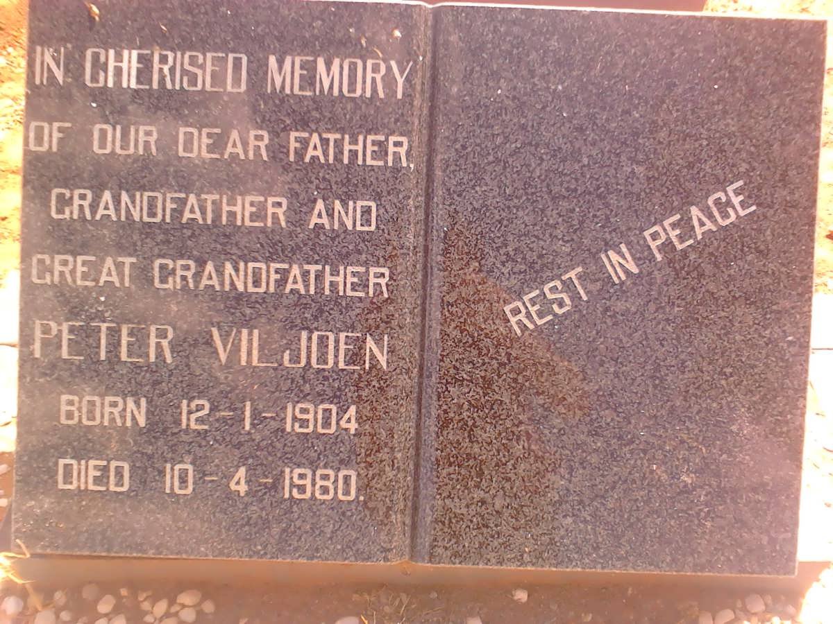 VILJOEN Peter 1904-1980