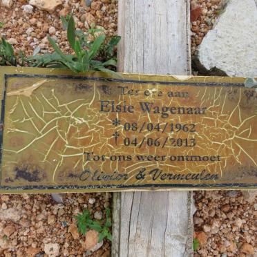WAGENAAR Elsie 1962-2013