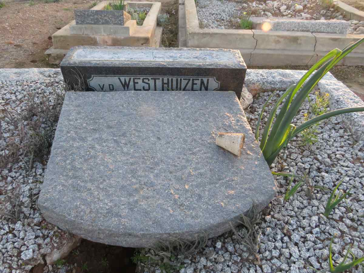 WESTHUIZEN ?, v.d.