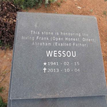 WESSOU Frank Abraham 1941-2013