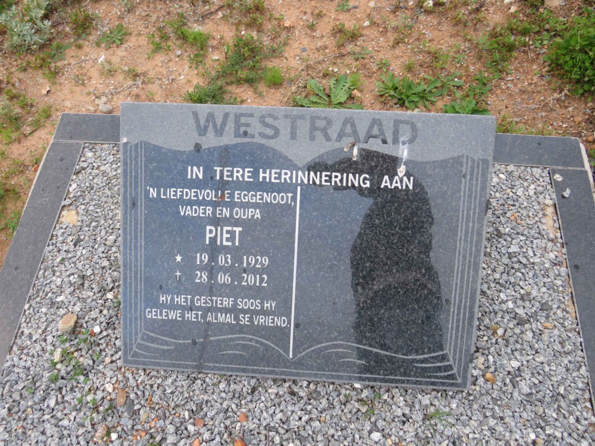 WESTRAAD Piet 1929-2012
