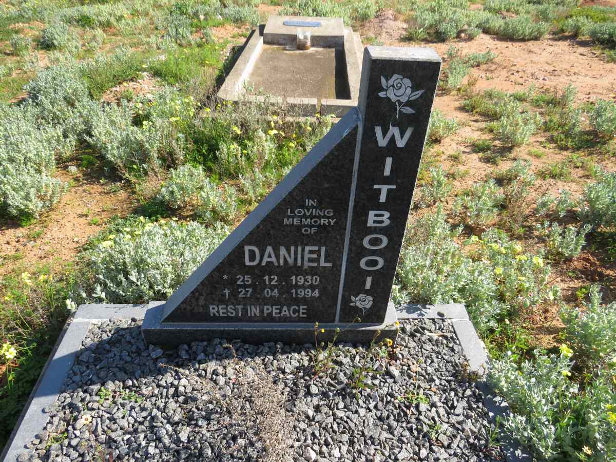 WITBOOI Daniel 1930-1994