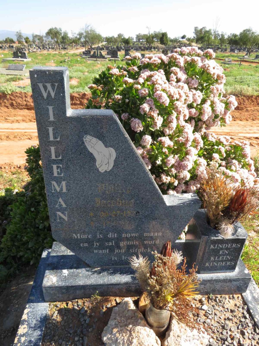 WILLEMAN Phillip Jacobus 1929-? _1