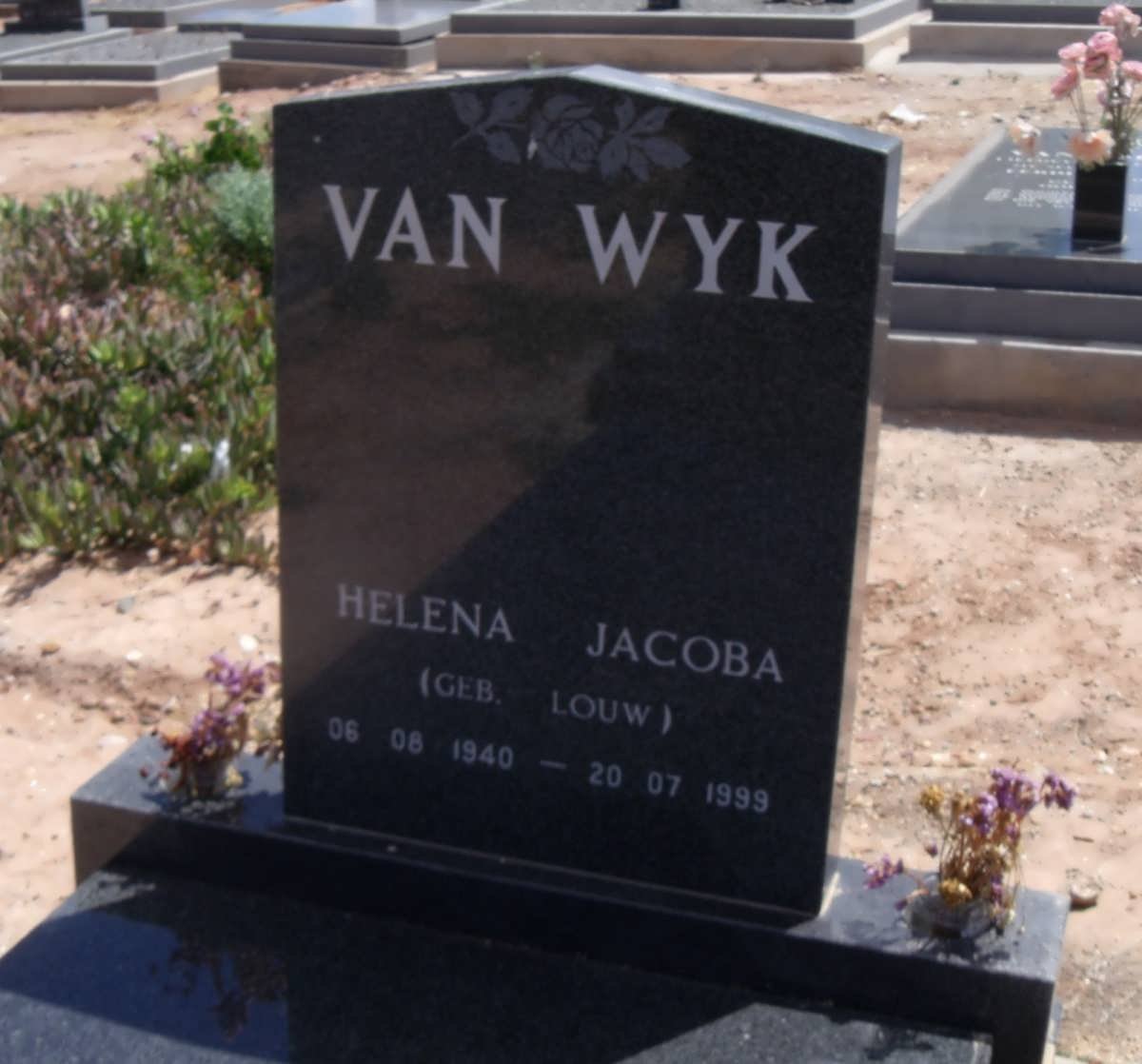 WYK Helena Jacoba, van nee LOUW 1940-1999
