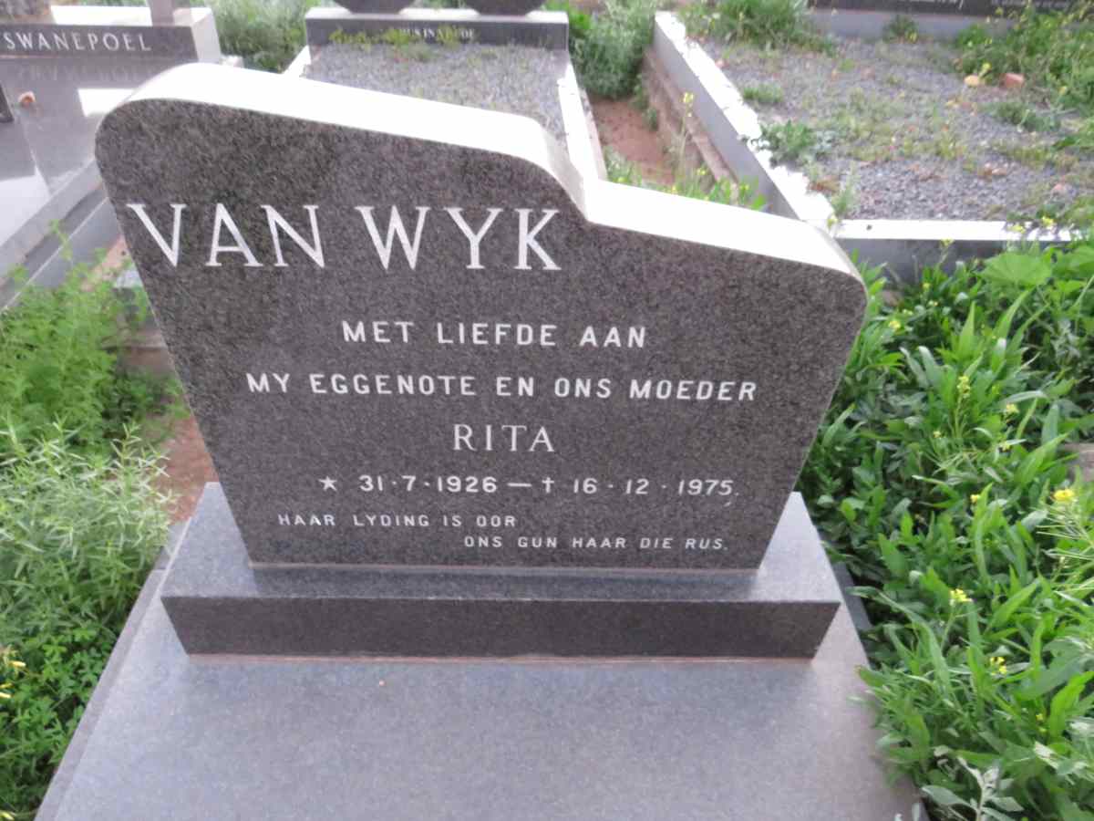 WYK Rita, van 1926-1975