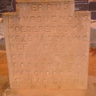 YOUNG Helena S. nee WELSH 1902-1970