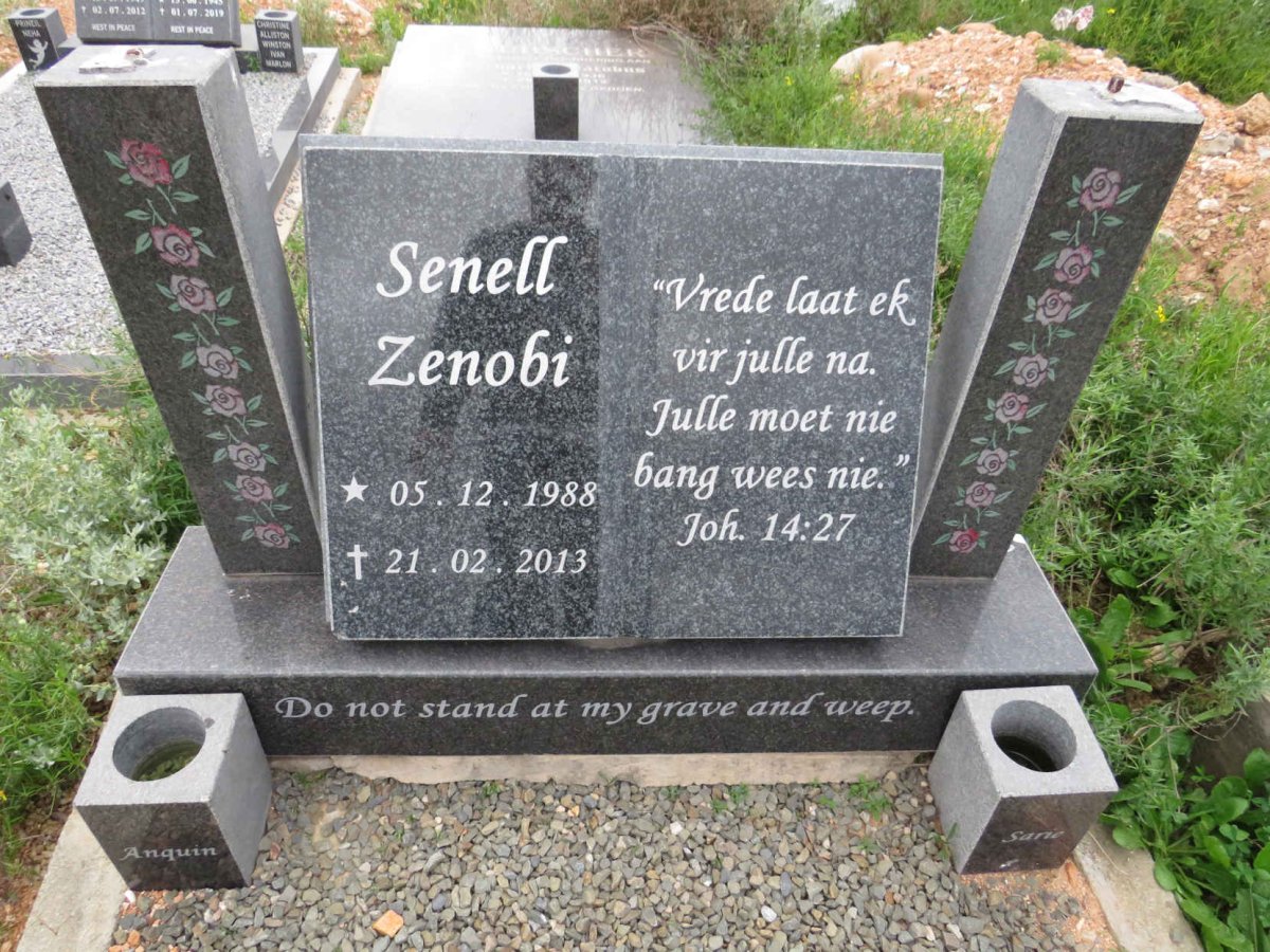 ZENOBI Senell 1988-2013