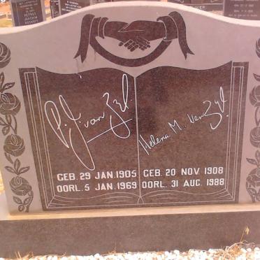 ZYL P.J., van 1905-1969 &amp; Helena M. 1908-1988