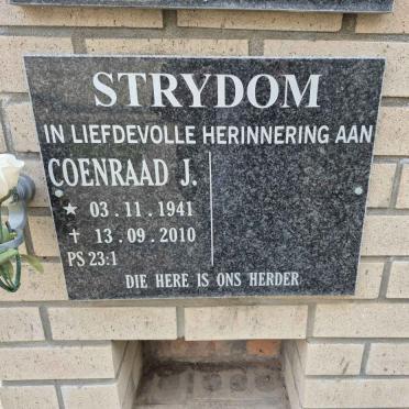 STRYDOM Coenraad J. 1941-2010
