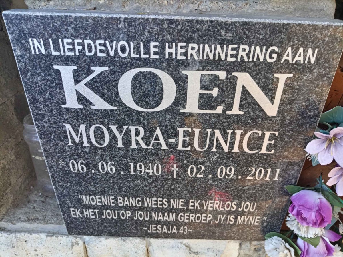 KOEN Moyra-Eunice 1940-2011