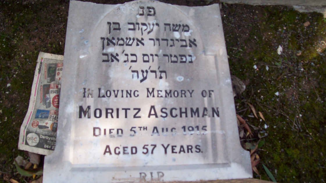 ASCHMAN Moritz  -1915 