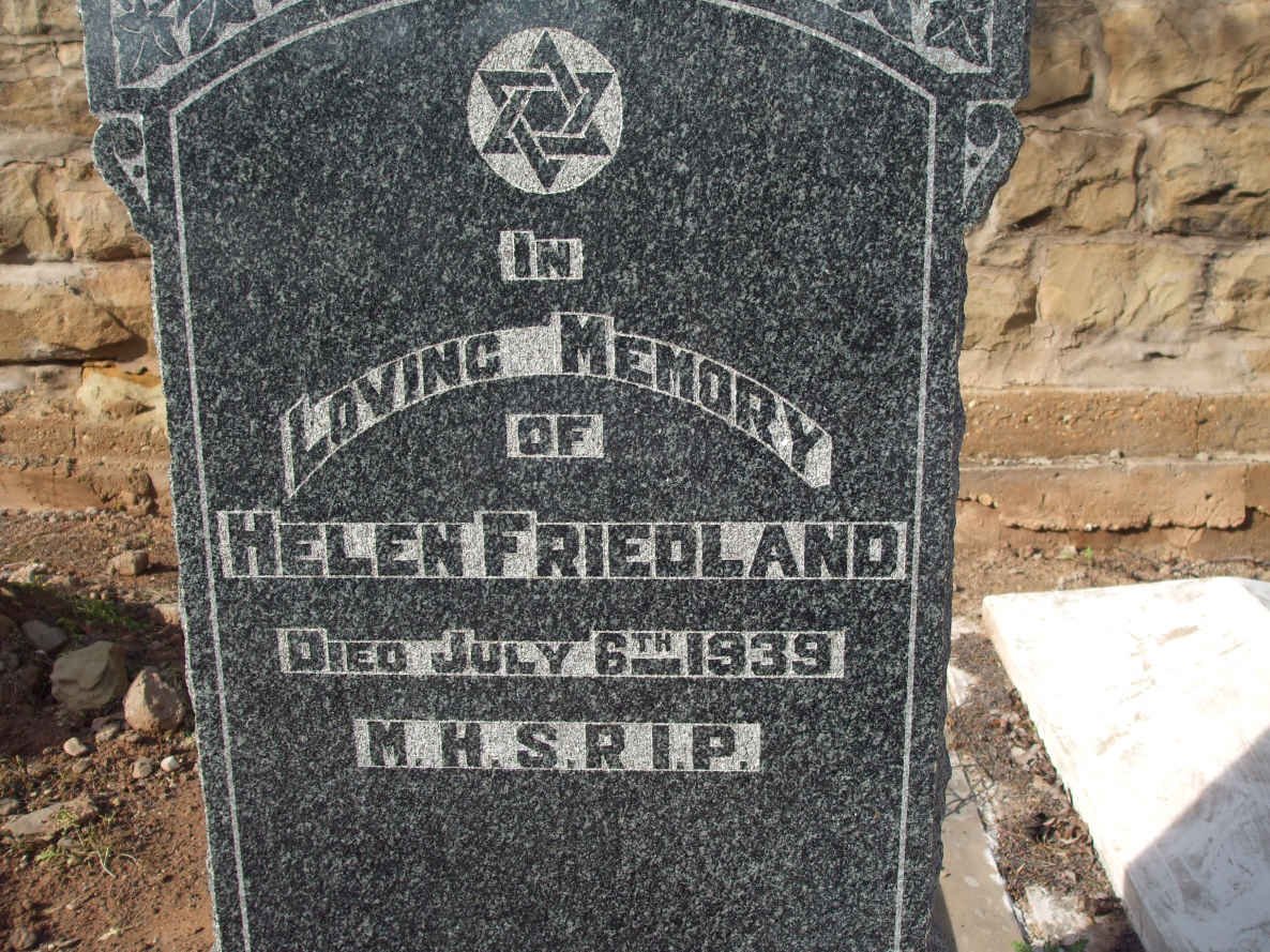 FRIEDLAND Helen  -1939
