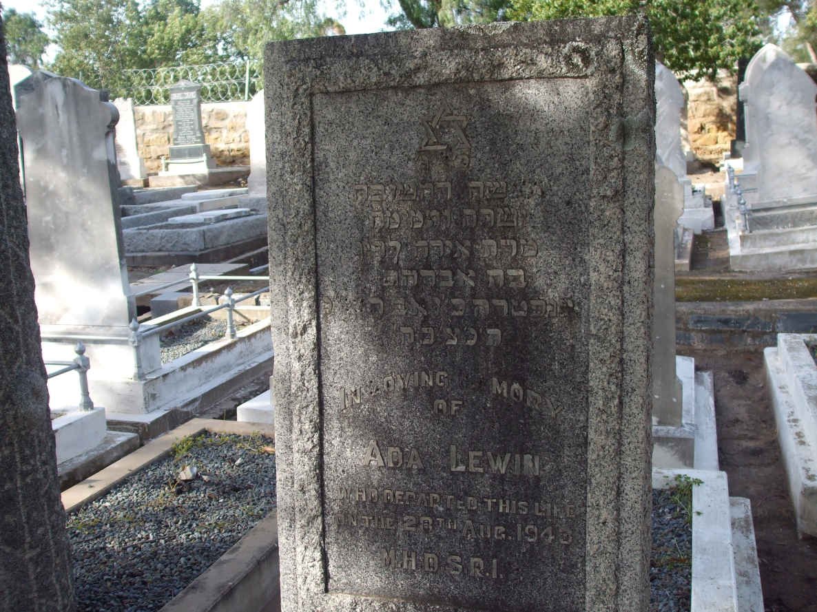 LEWIN Ada  -1943