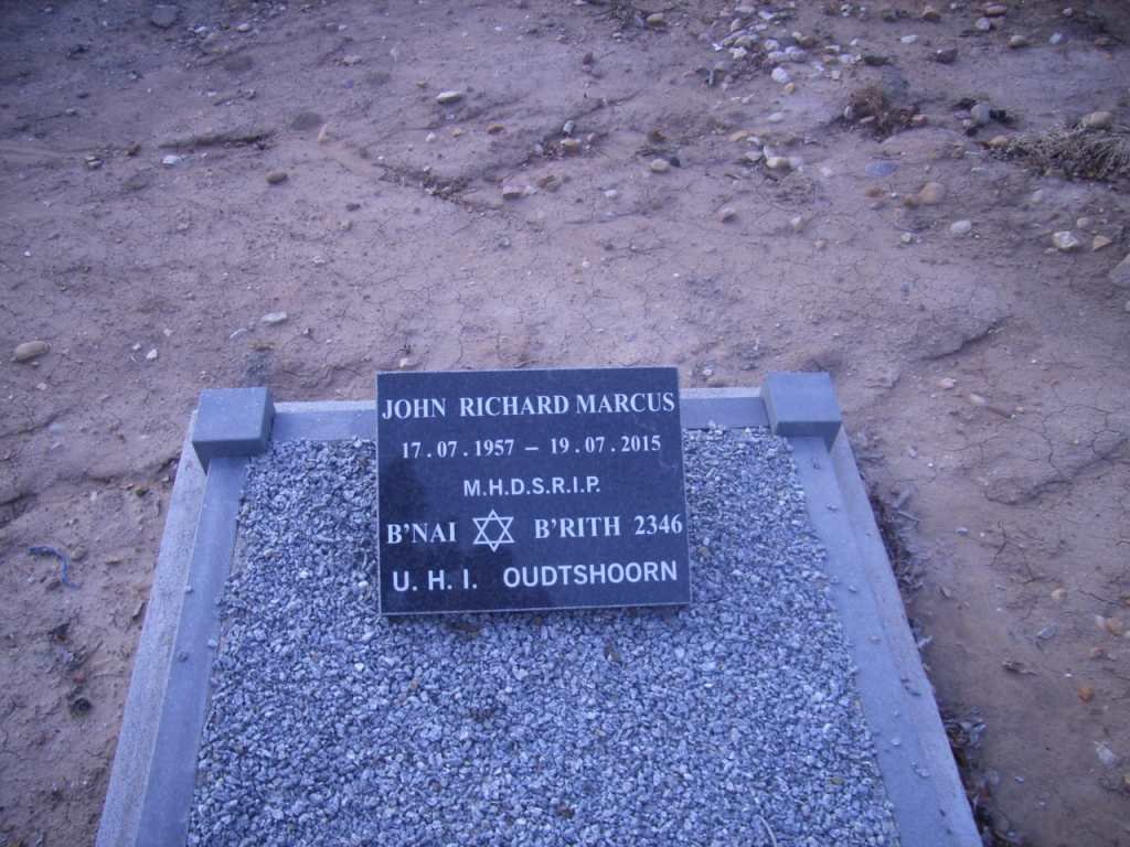 MARCUS John Richard 1957-2015