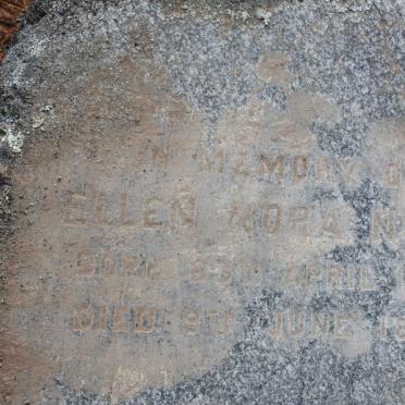NUNS Ellen Nora 1865-1897
