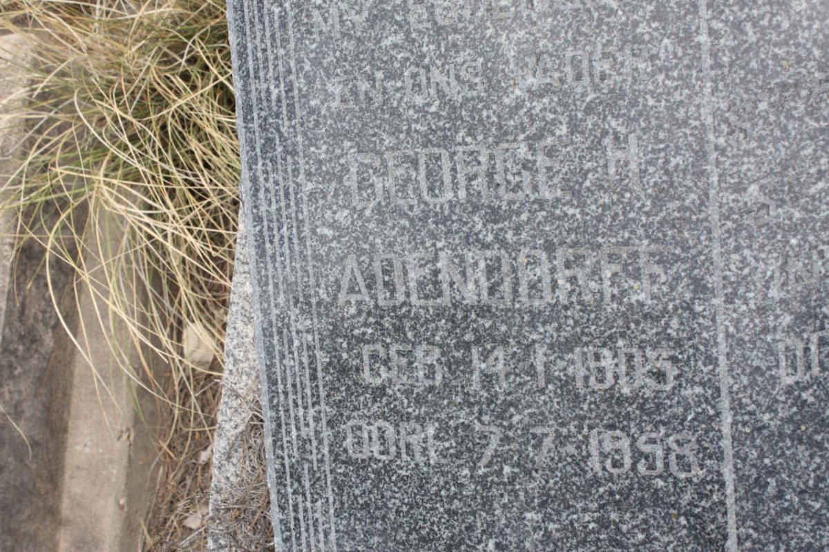 ADENDORFF George H. 1905-1958