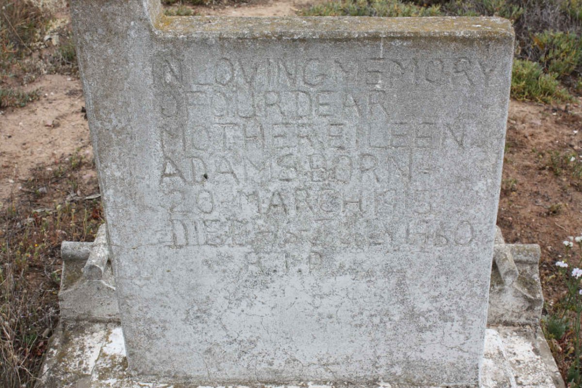 ADAMS Eileen 1915-1960