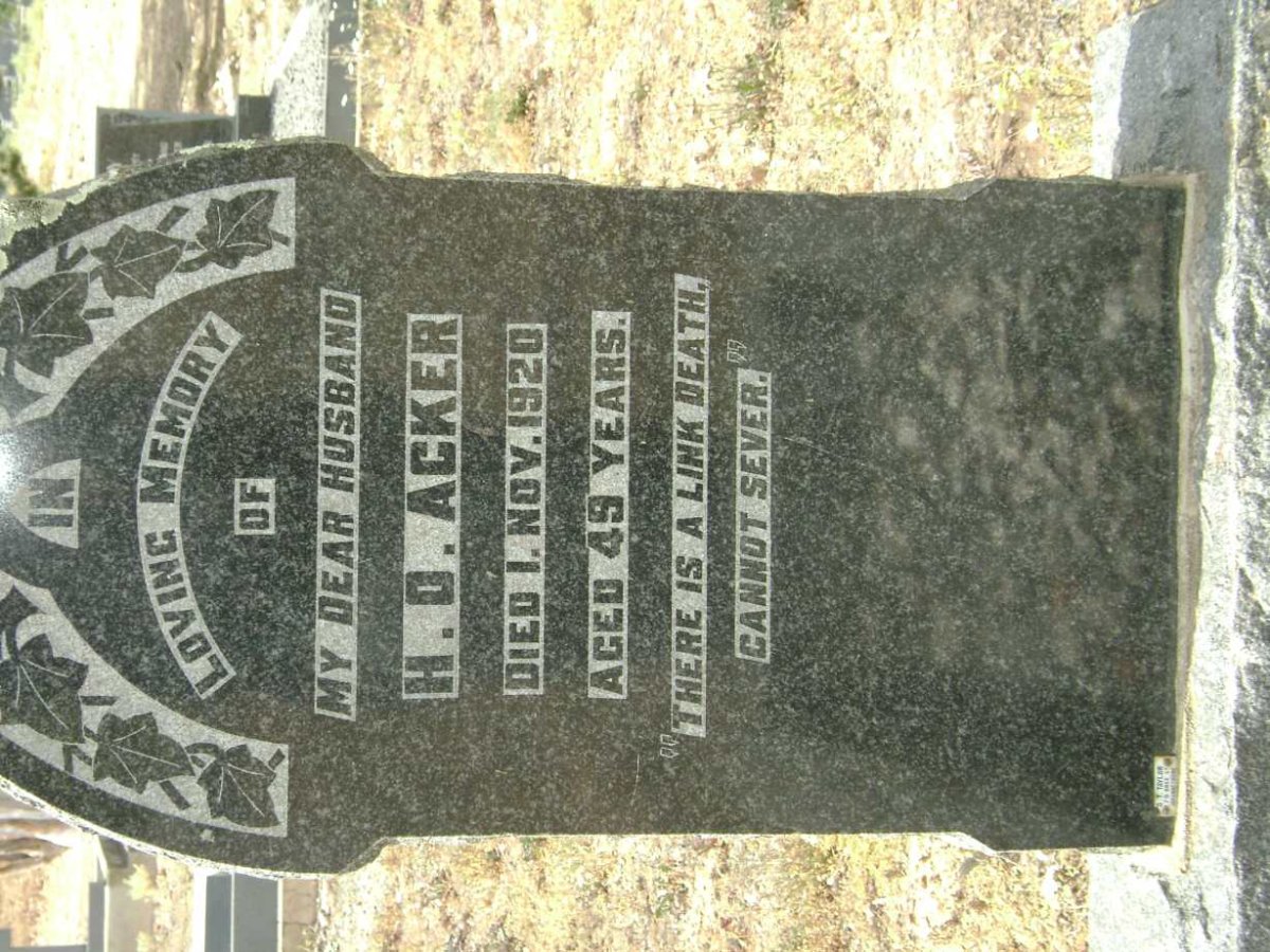 ACKER H.D. -1920