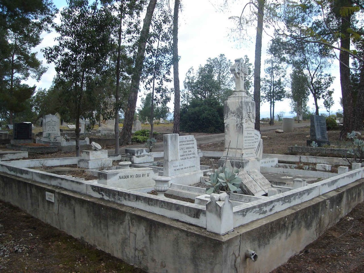 2. Overview on ANDERSON gravesite