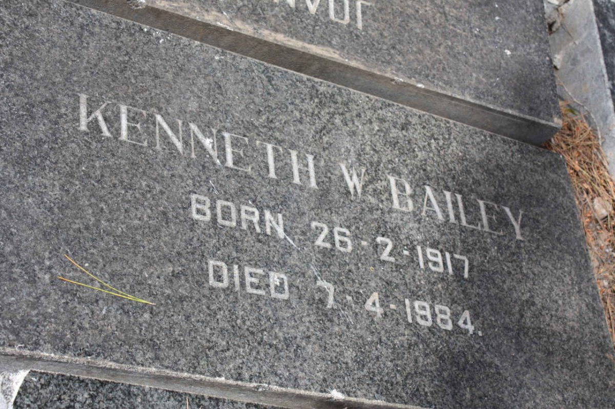 BAILEY Kenneth W. 1917-1984