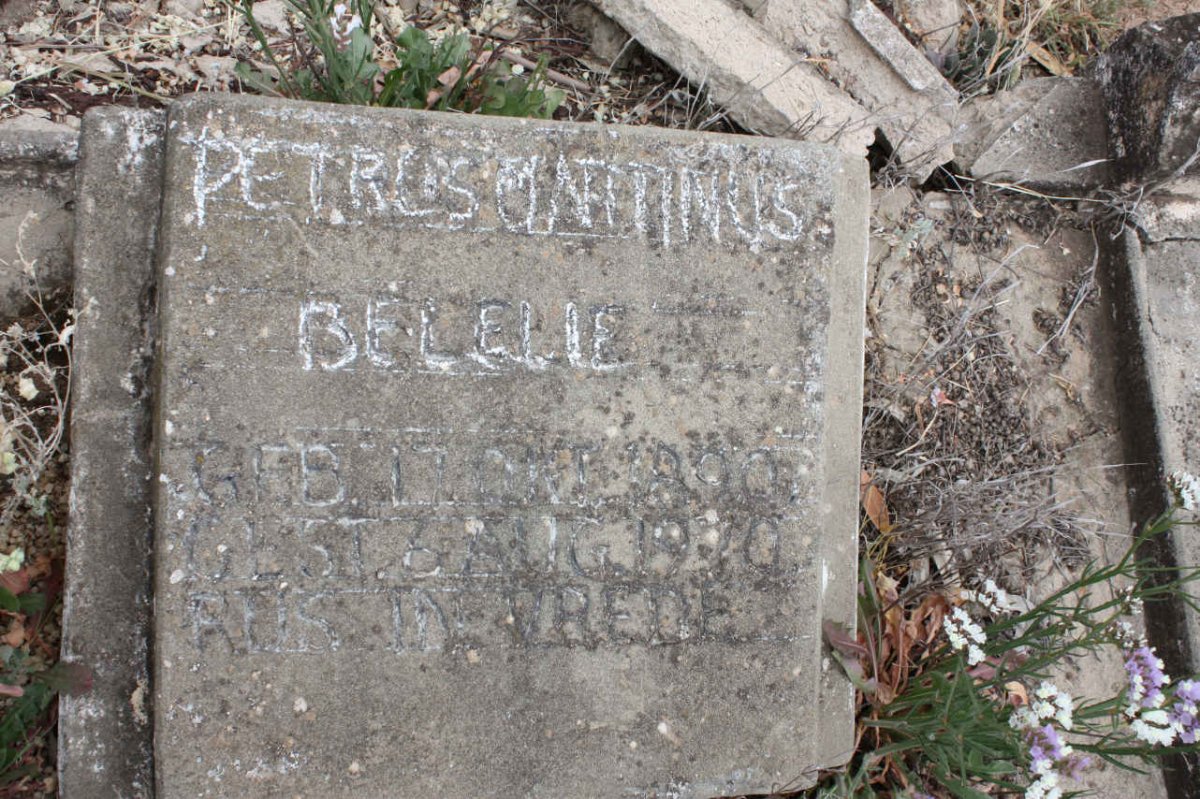 BELELLE Petrus Martinus 1890-1970 
