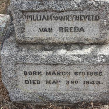 BREDA William van Ryneveld, van 1886-1943