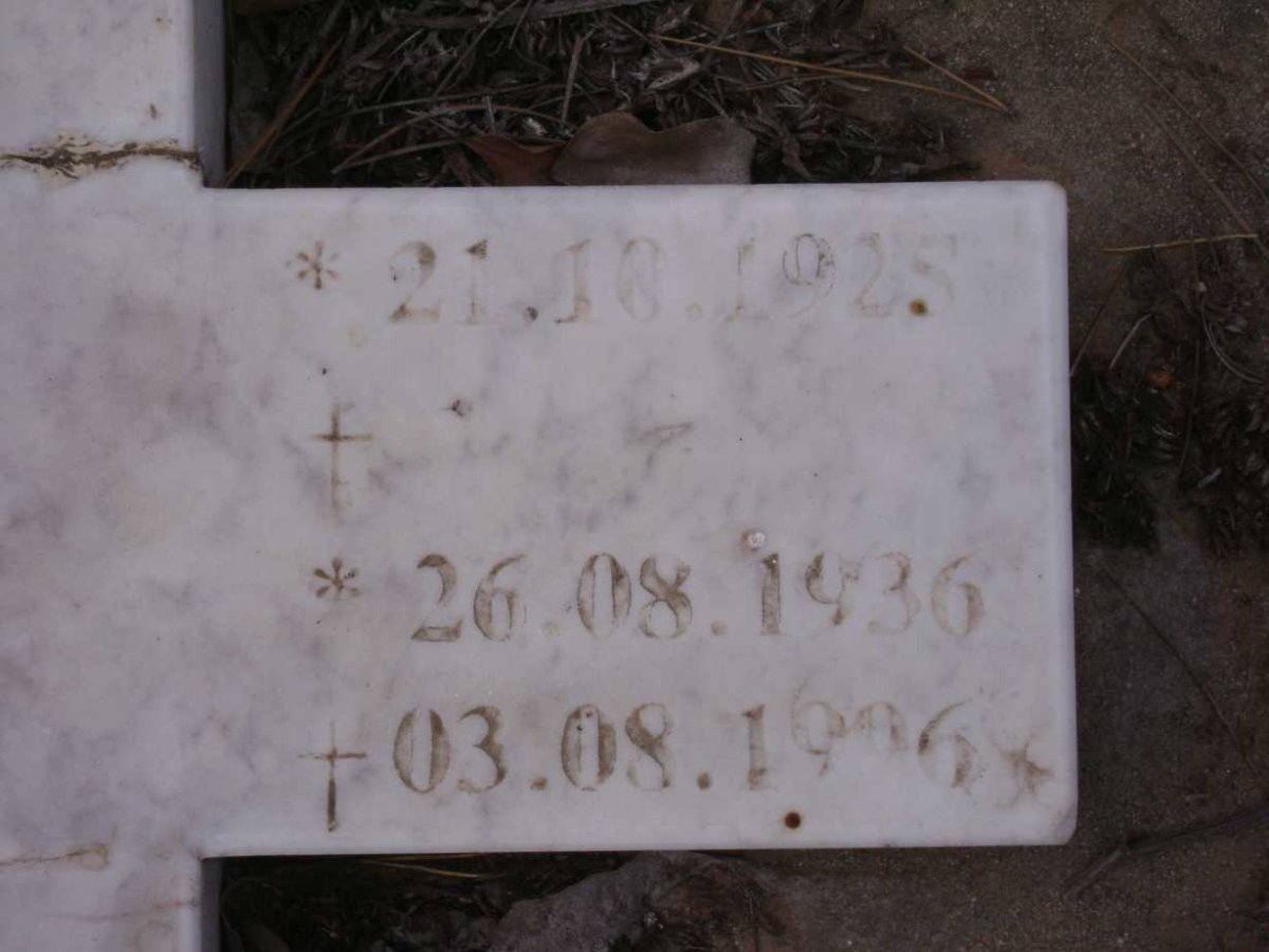 BEDDY A.J.R. 1925-? &amp; L.J. WARD 1936-1956 