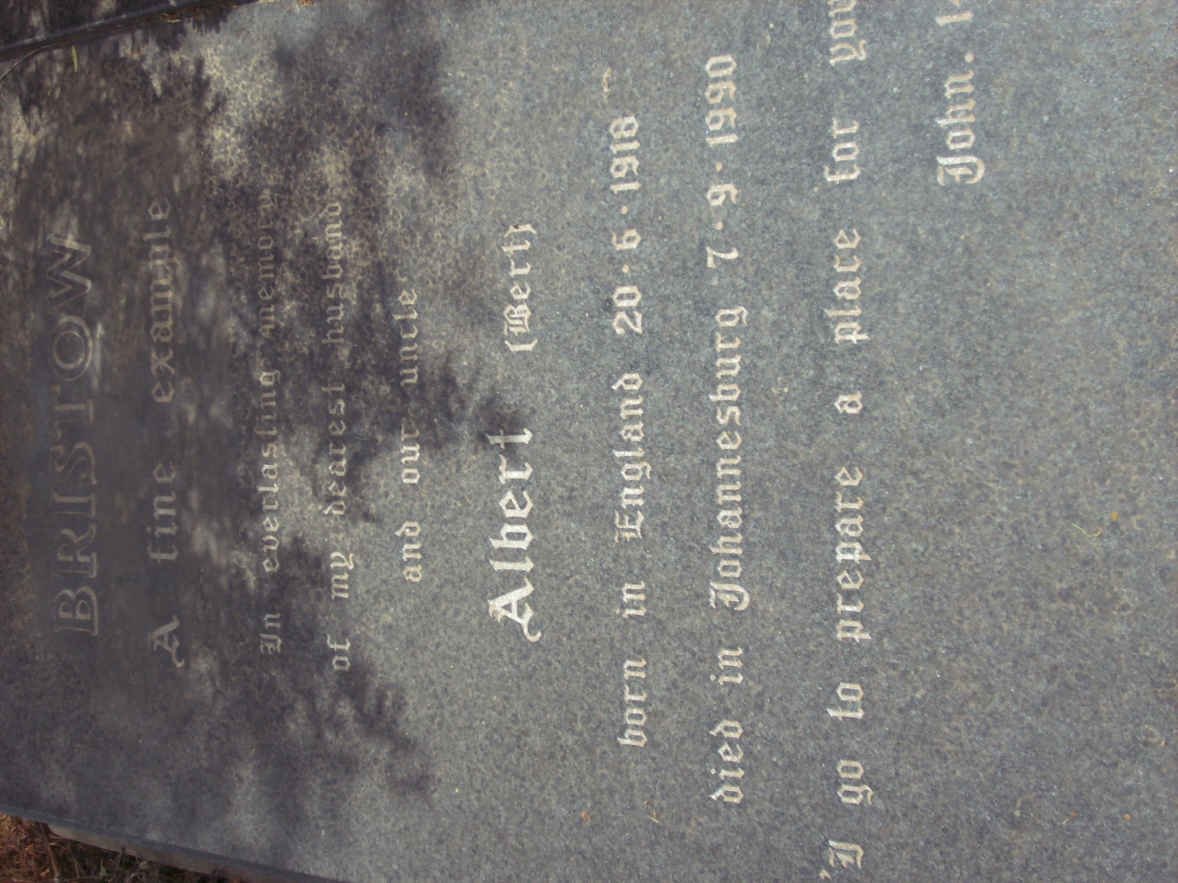 BRISTOW Albert 1918-1990