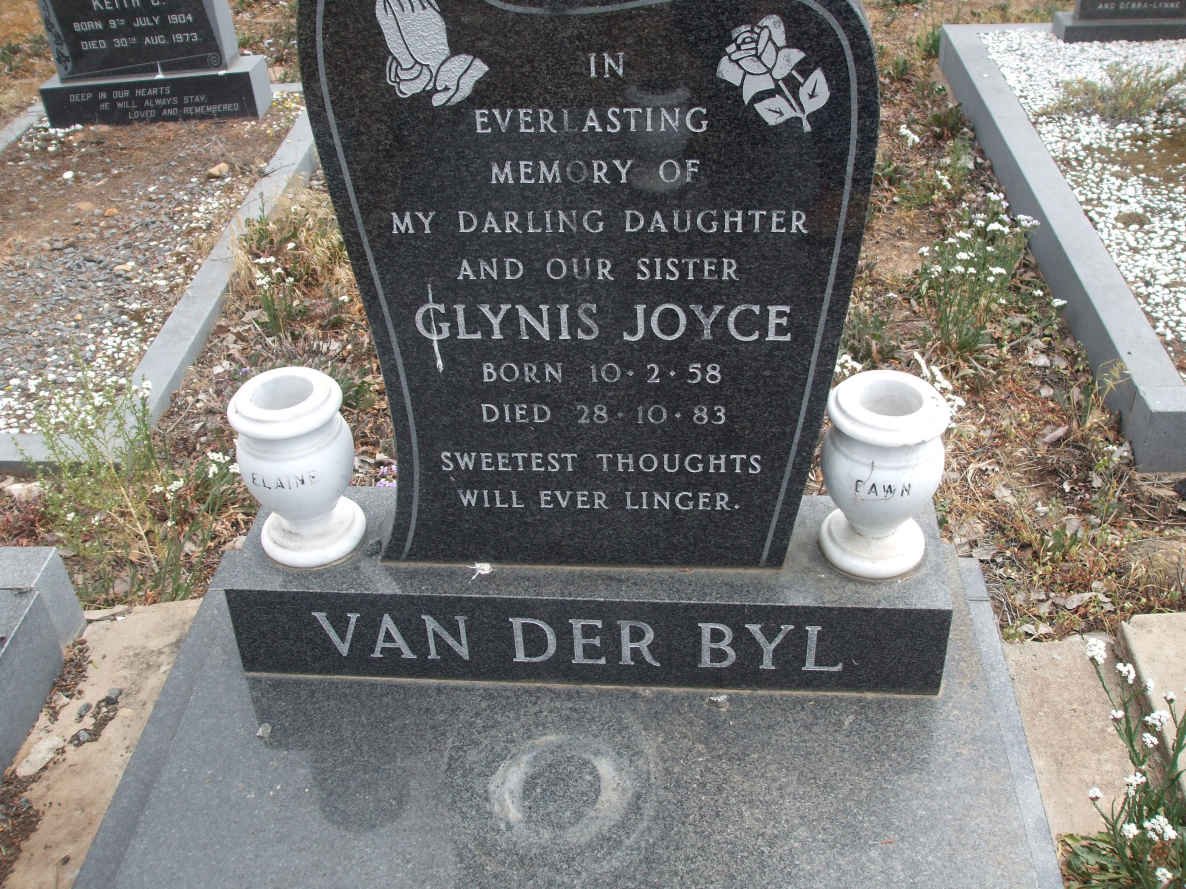 BYL Glynis Joyce, van der 1958-1983