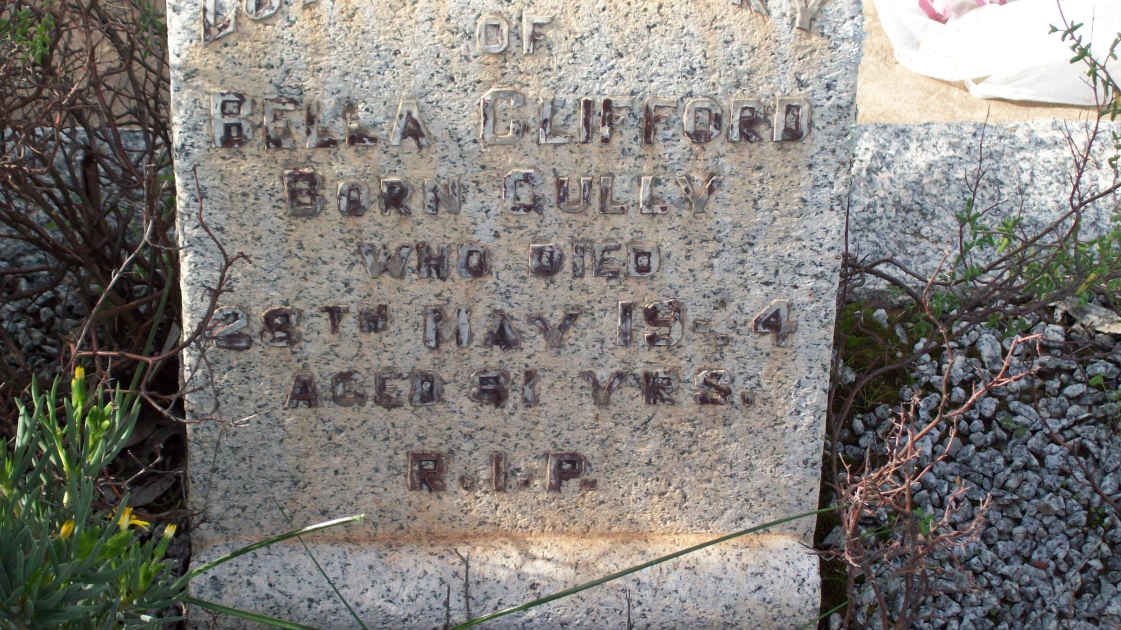 CLIFFORD Bella nee GULLY   -1944