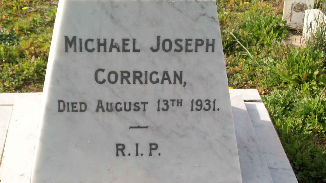 CORRIGAN Michael Joseph  -1931