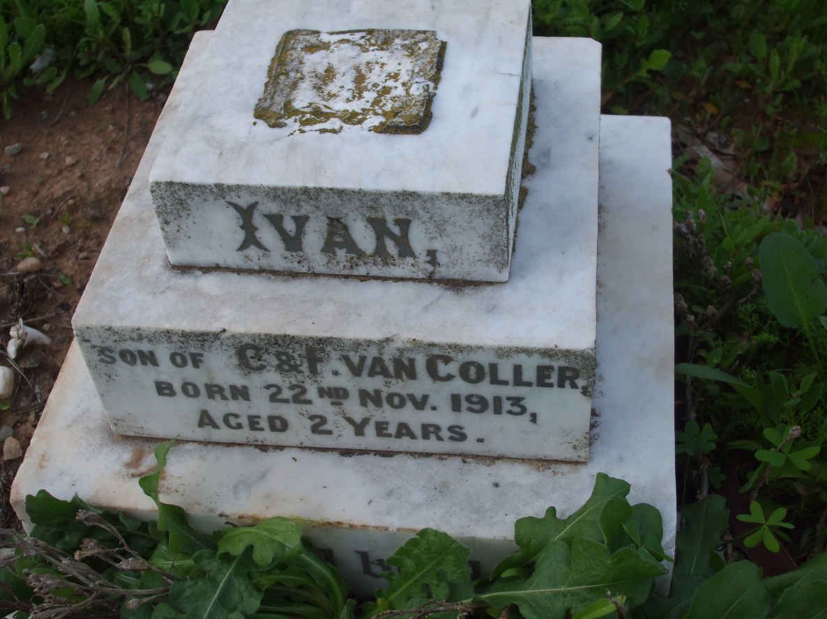 COLLER Ivan, van  1913-