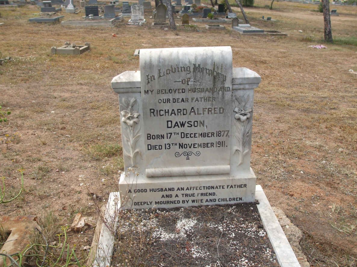 DAWSON Richard Alfred 1877-1911