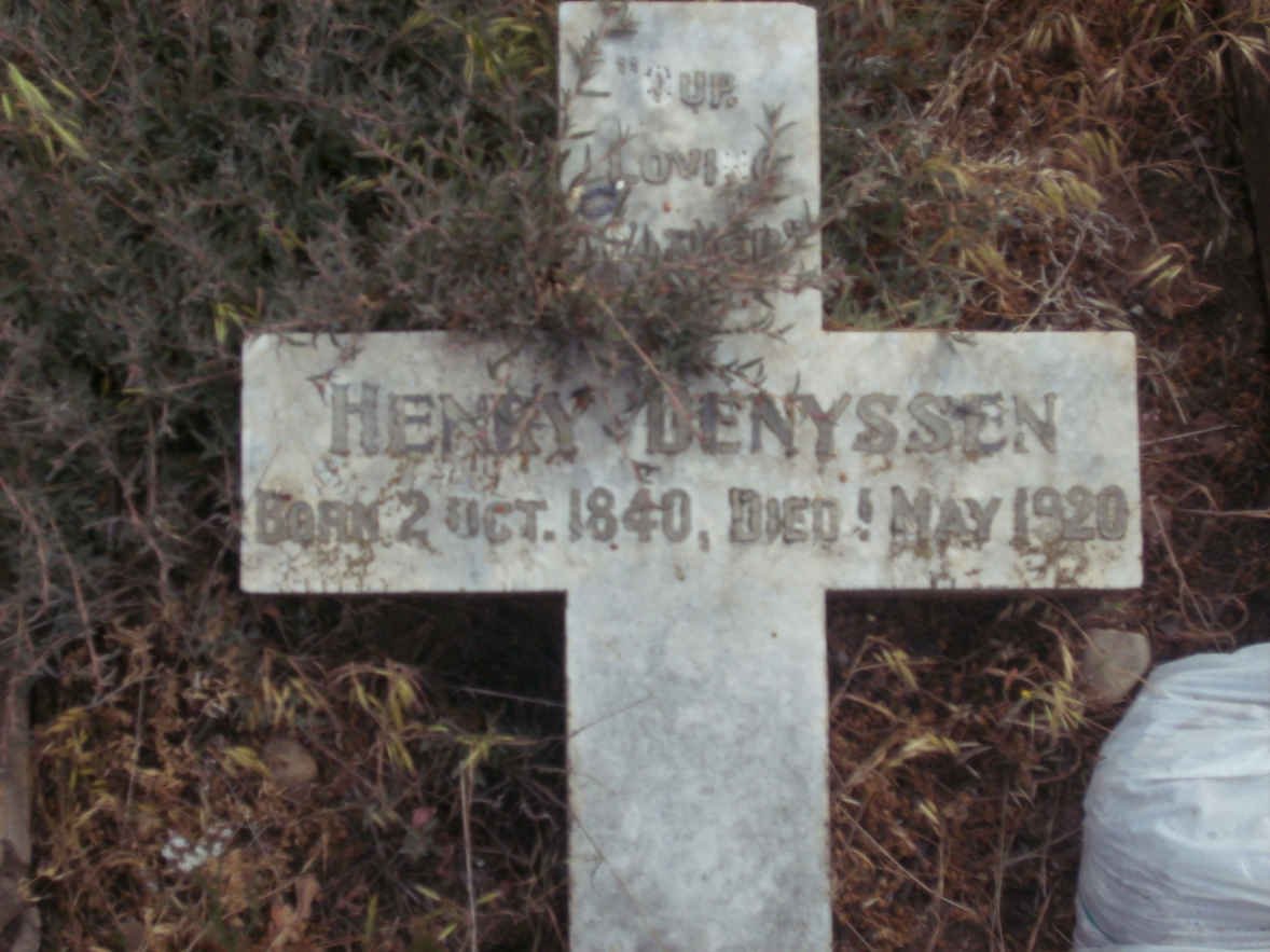 DENYSSEN Henry 1840-1920