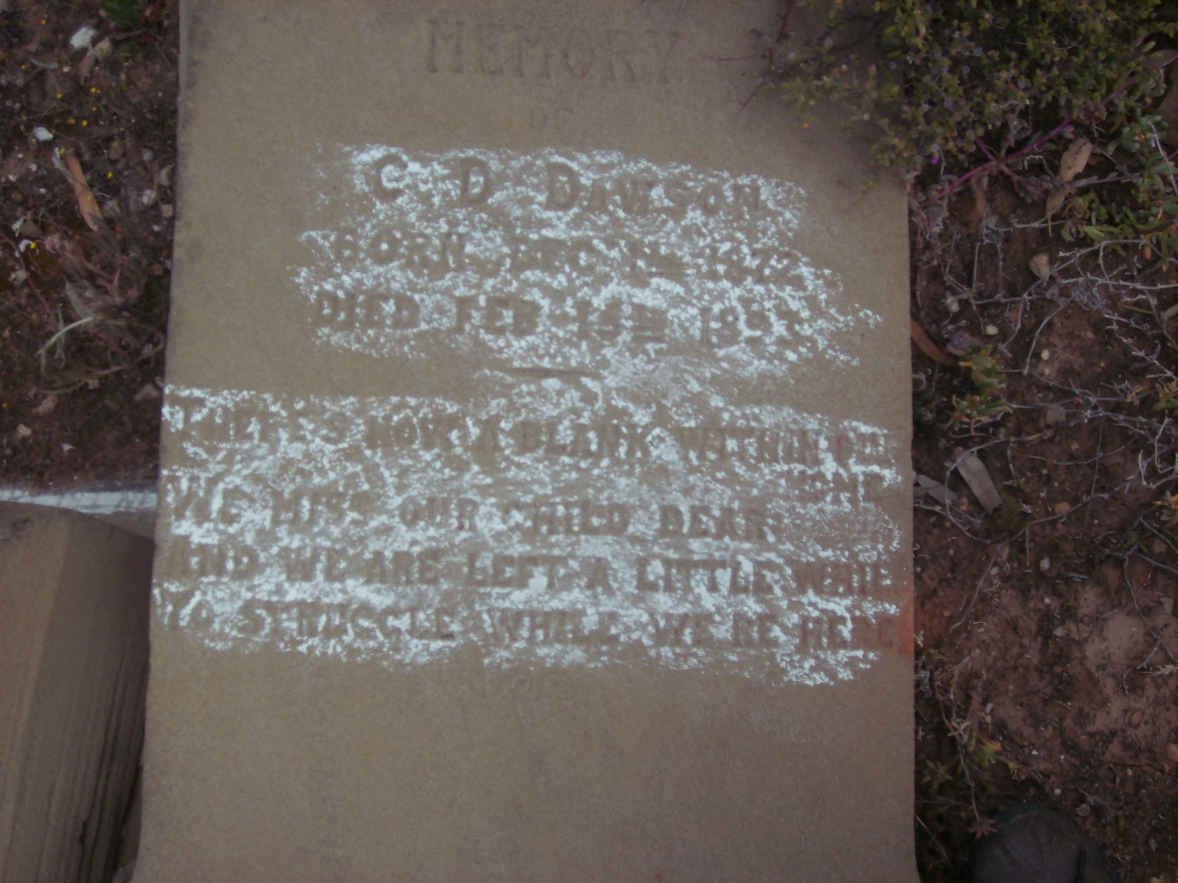 DAWSON C.D. 1872-1893
