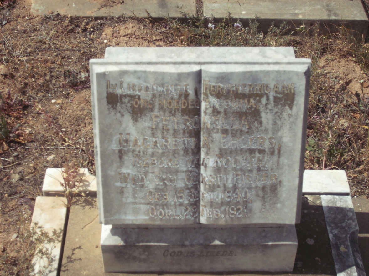 EHLERS Petronella Margaretha nee van ROOYEN 1840-1921