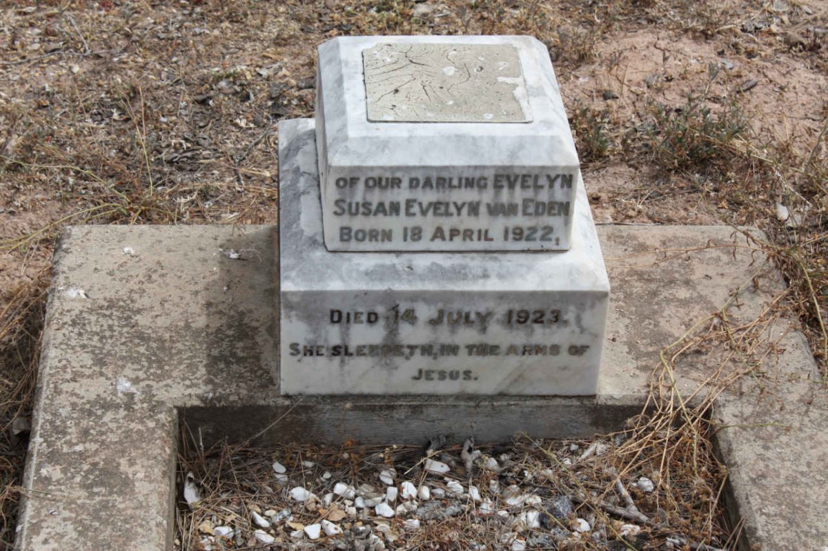 EDEN Susan Evelyn, van 1922-1923