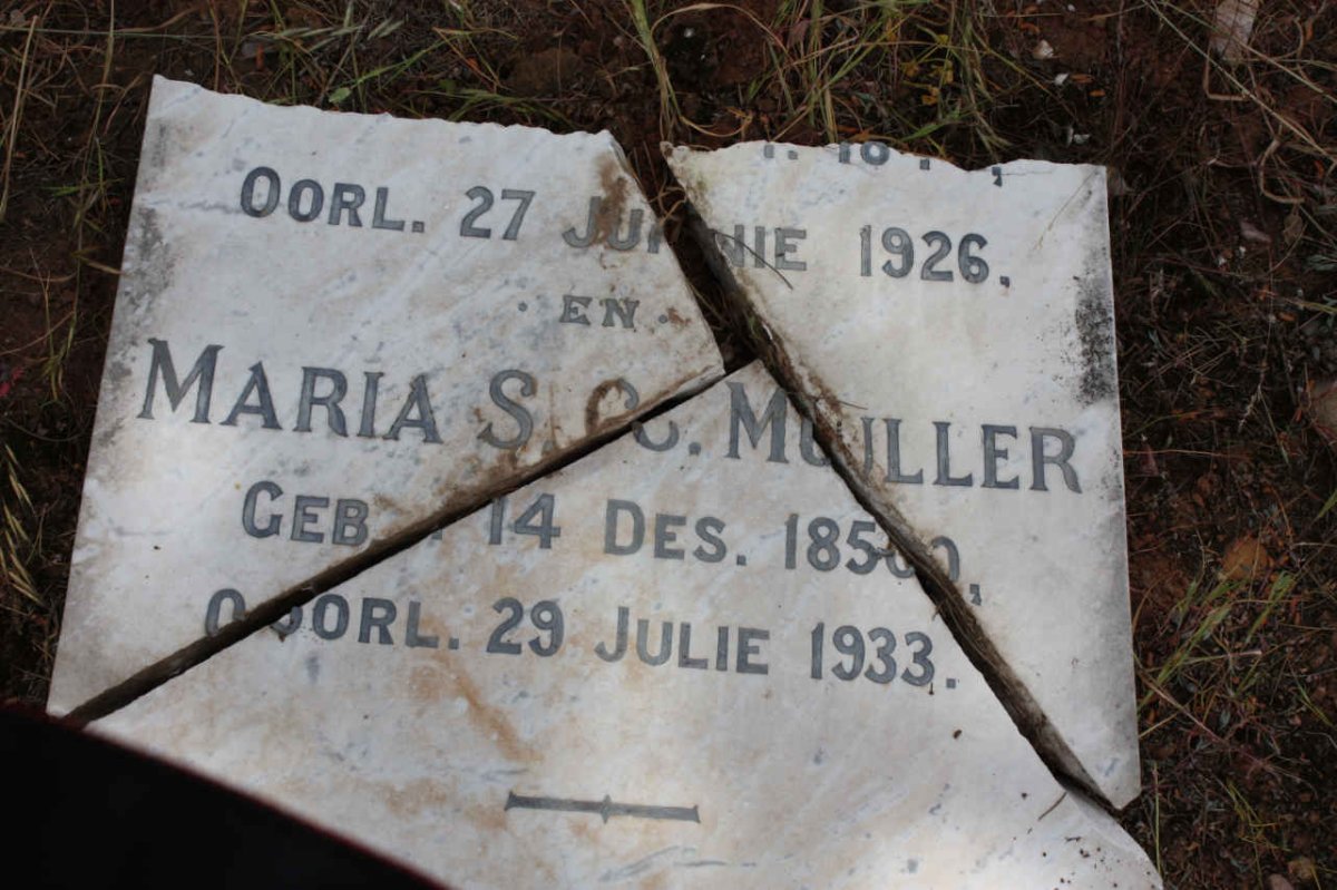 MULLER Maria S.C.1850-1933