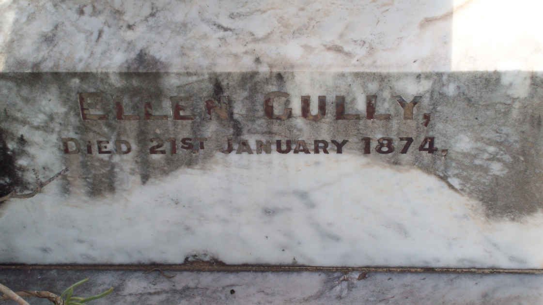 GULLY Ellen  -1874