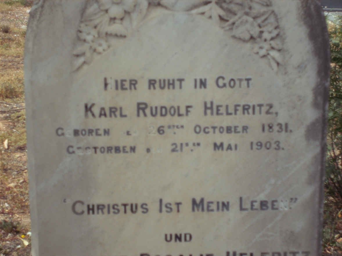 HELFRITZ Karl Rudolf 1831-1903