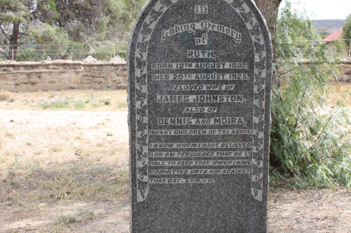 JOHNSTON Ruth 1892-1925
