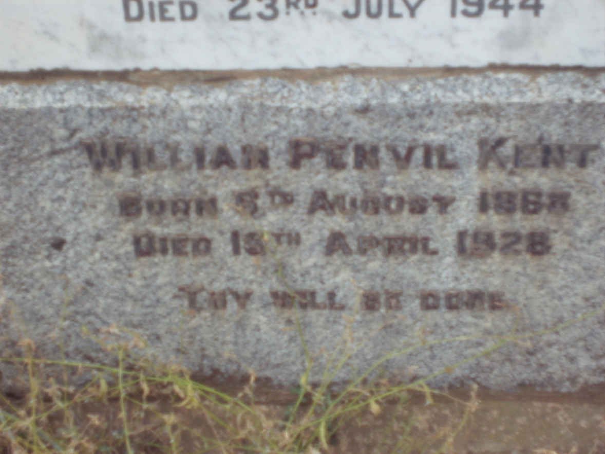 KENT William Penvil 186?-1928