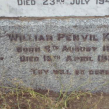 KENT William Penvil 186?-1928 &amp; Francis Amelia BERNHARDT 1874-1944
