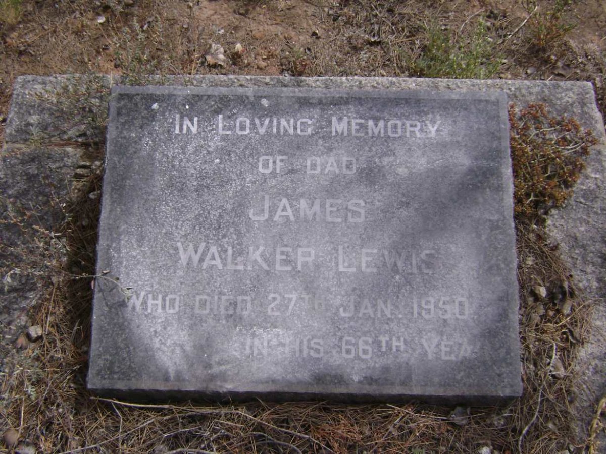 LEWIS James Walker -1950