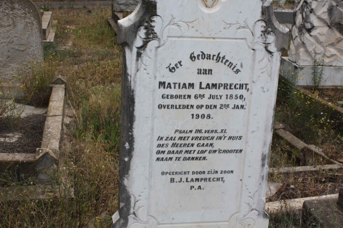 LAMPRECHT Matiam 1850-1908