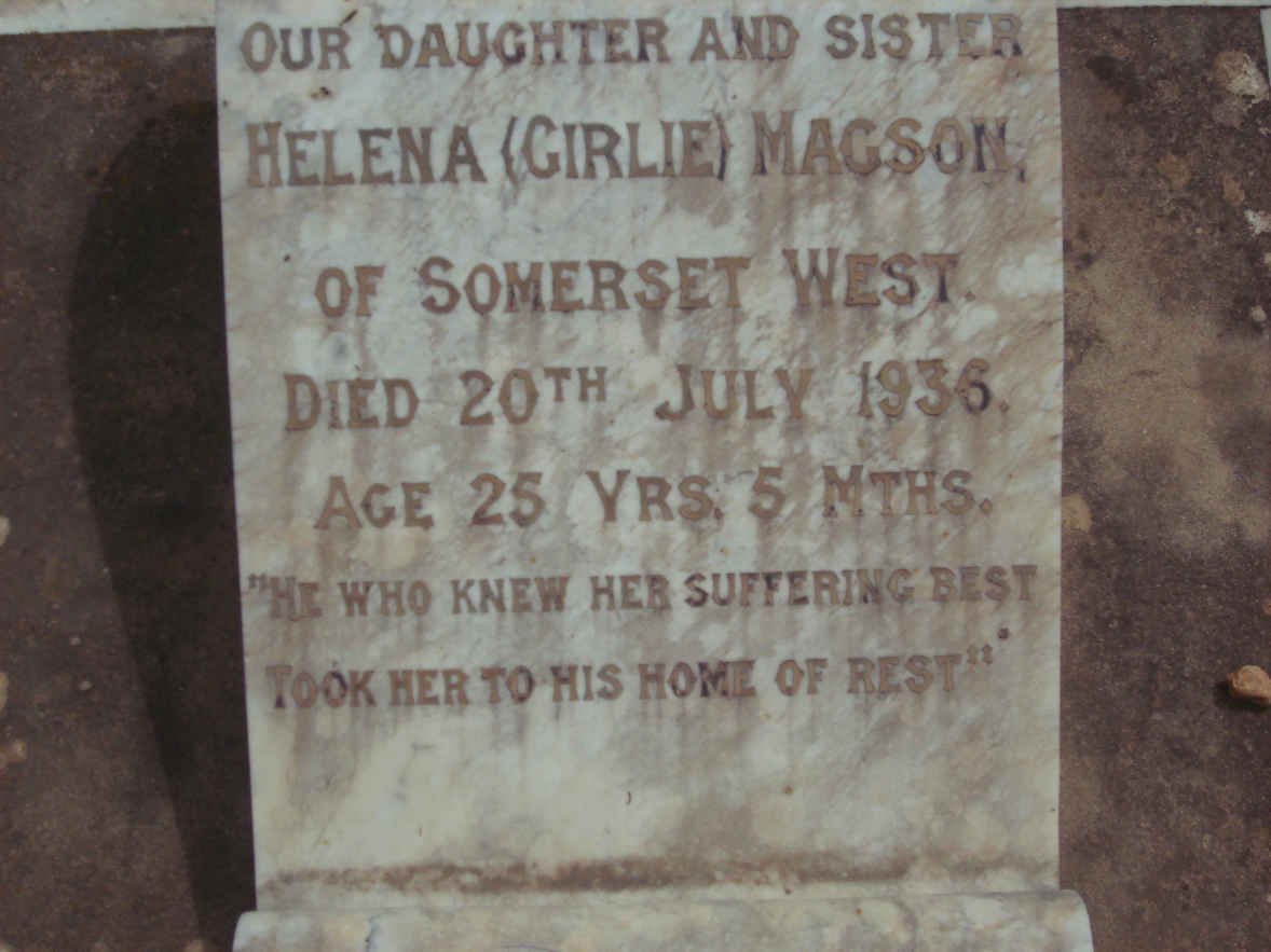 MAGSON Helena -1936