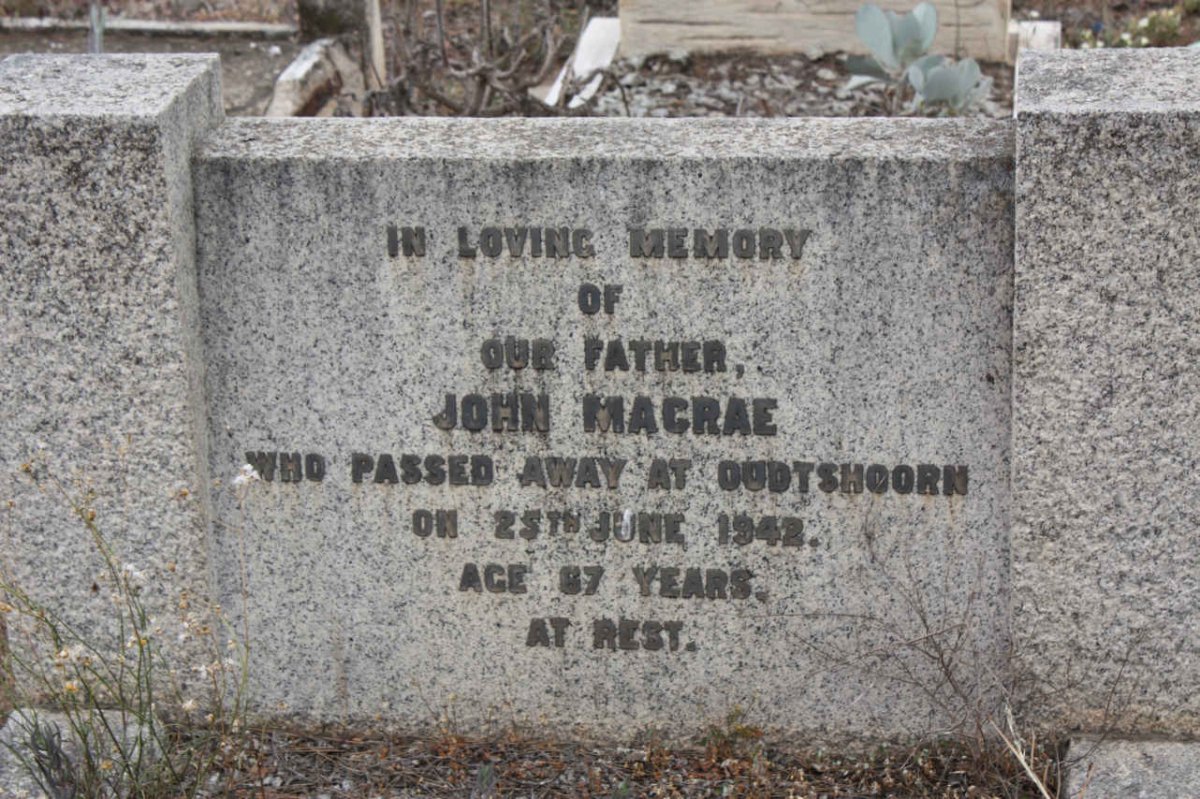 MACRAE John -1942