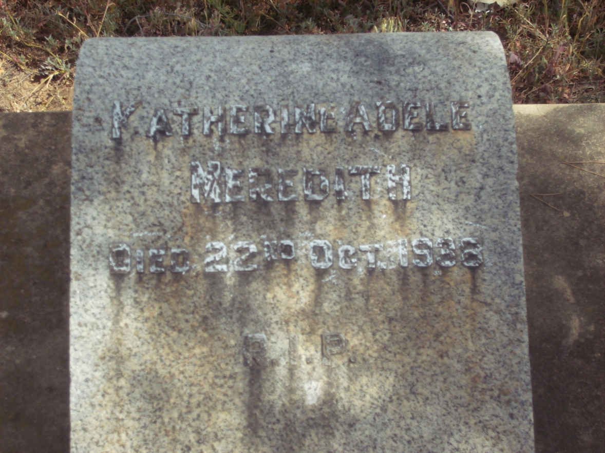 MEREDITH Katherine Adele -1966